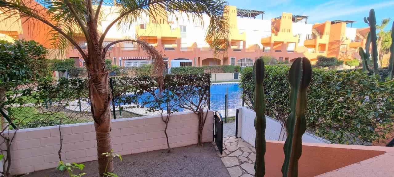 Homes Of Spain, Apartamentos Paraiso De Vera Playa, Ed Tahiti, Bajo G A Pie De La Playa, Vistas Piscina Exteriér fotografie
